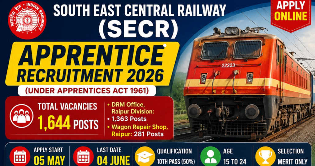 SECR Apprentice Recruitment 2026