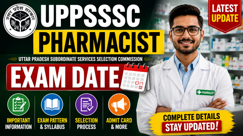 UPSSSC Pharmacist Recruitment 2026