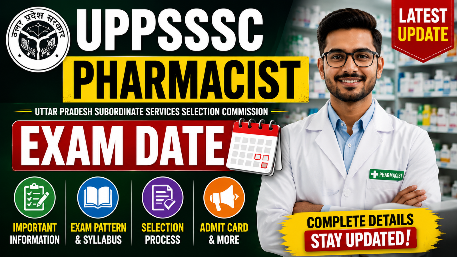 UPSSSC Pharmacist Recruitment 2026