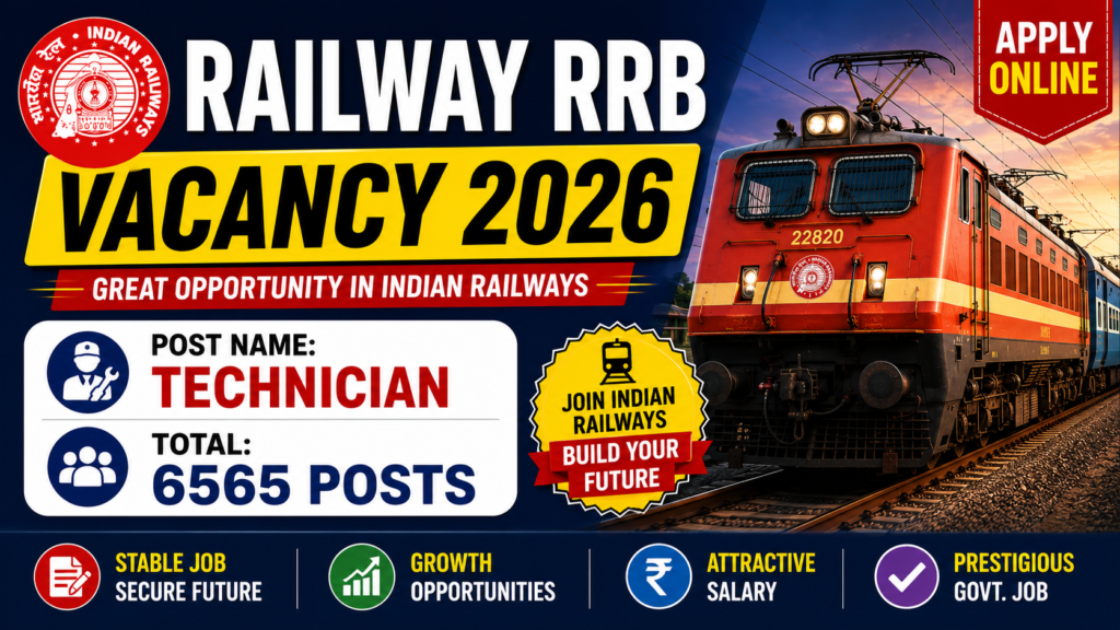 RRB Technician Recruitment 2026